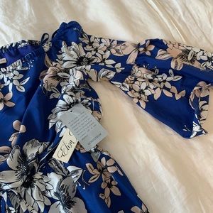 Brand new off the shoulder Eliza J dress